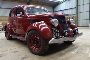 Richard Turner competing in the Peking to Paris Classic Car Rally 2016